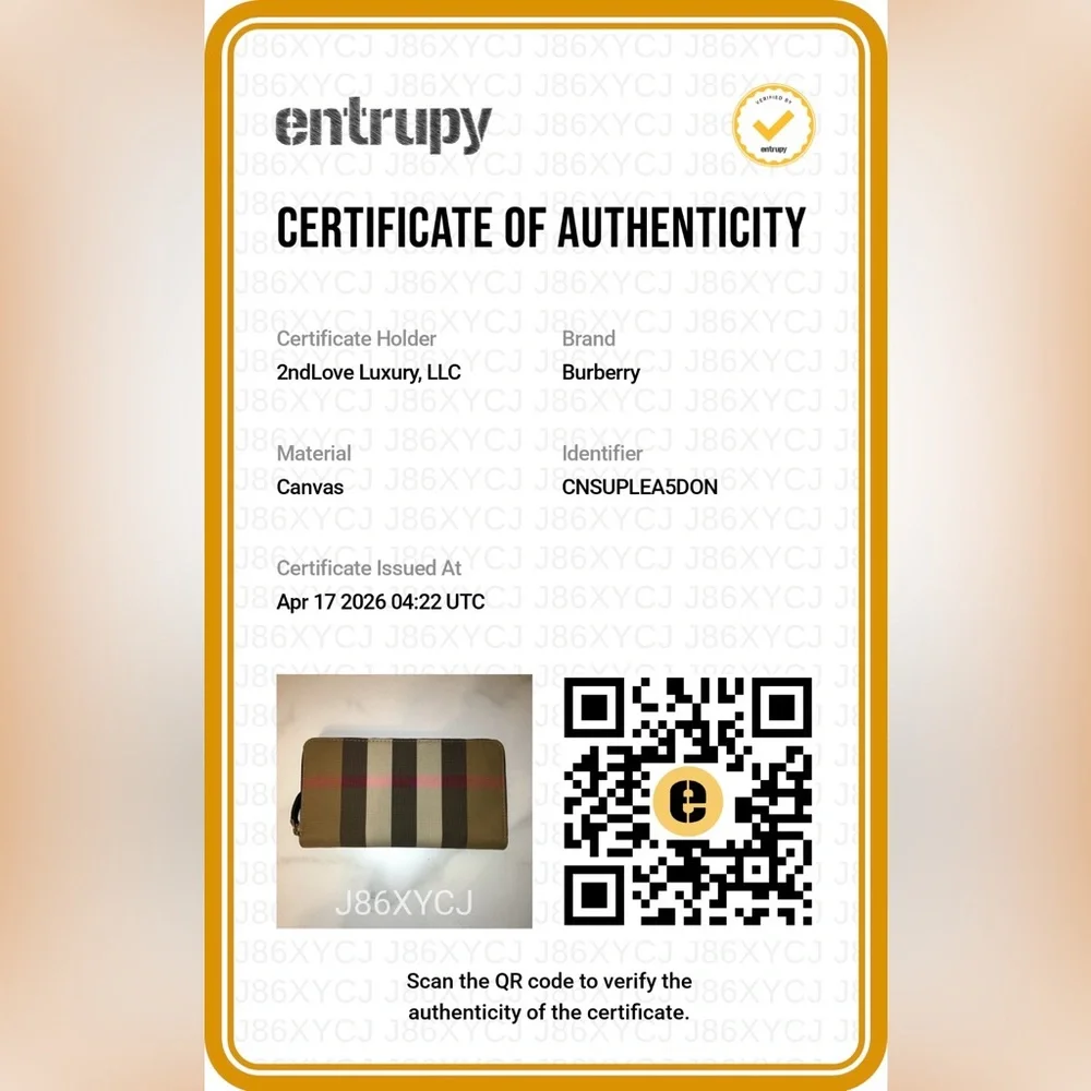 Burberry Crossbody Satchel Leather Bag and Long Zippy Wallet Bundle Authentic - Picture 15 of 16